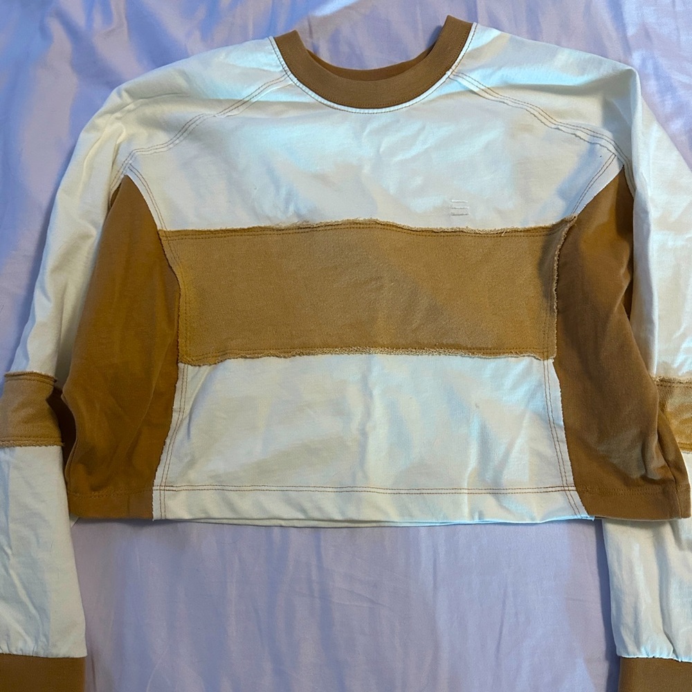 Urban Outfitters Dola Seamed Long Sleeve Tee